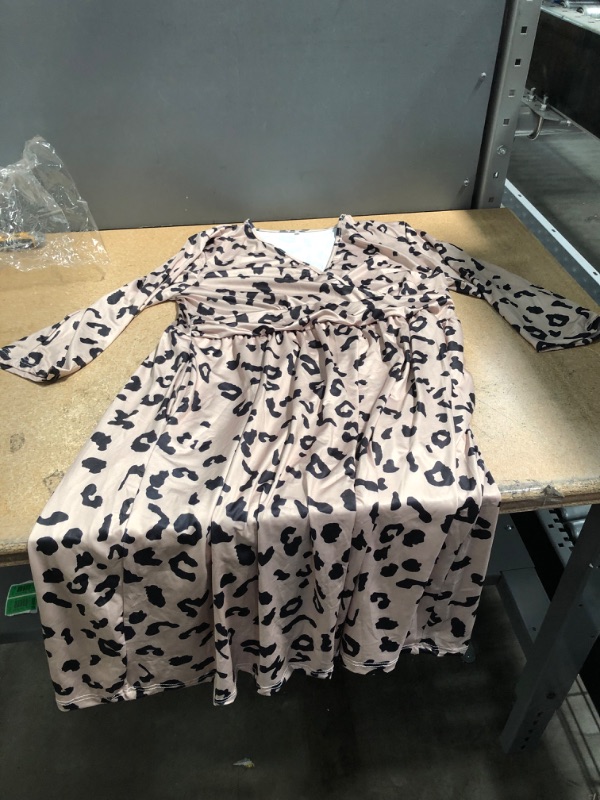 Photo 1 of 3/4 SLEEVE DRESS WITH POCKETS
SIZE M
65% POLYESTER 
35% COTTON
