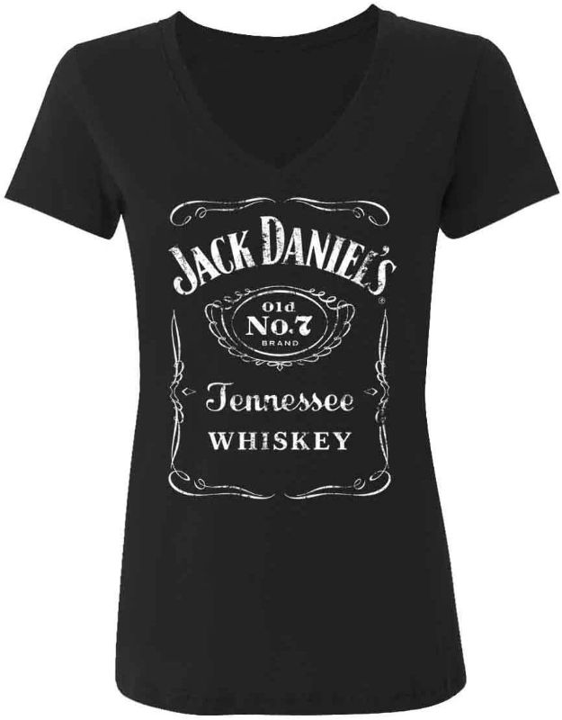 Photo 1 of 22813-Medium Women Old No.7 Label V-Neck T-Shirt - Medium
