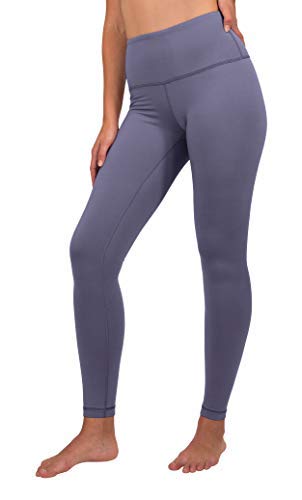 Photo 1 of 90 Degree by Reflex High Waist Fleece Lined Leggings - Yoga Pants - Lavender Night - Medium
