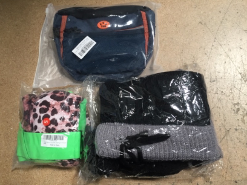 Photo 1 of Bundle of Assorted Clothing Items and Accessories