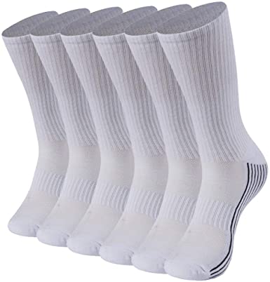 Photo 1 of Bamboo Socks, Sunew Soft Mens and Womens Athletic Hiking Crew Cushioned Dress Casual Socks 1/3/6 Pairs
