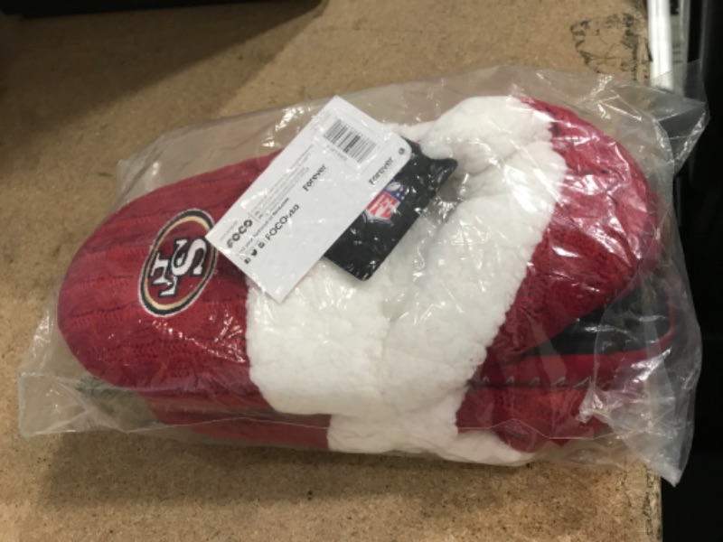 Photo 2 of FOCO Womens NFL Team Color Moccasin Slippers
