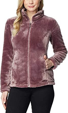 Photo 1 of 32 DEGREES Heat Women Soft & Cozy Plush Velvet Full Zip Jacket (2X)
