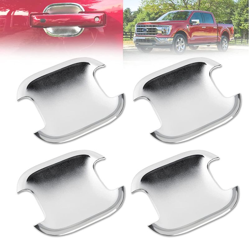 Photo 1 of ***STOCK PHOTO FOR REFERENCE ONLY***
 *** NO MAKE OR MODEL INFORMATION***
4pcs Door Handle Bowl Cover 
(5" X 3 1/4" )
