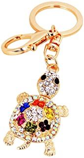 Photo 1 of 14K Gold Earring Backs - 4 Piece Replacement Earring Backs for Stud Ear Rings 2 Pairs &  Turtle Keychain Novelty Rhinestone Animal Key Chain