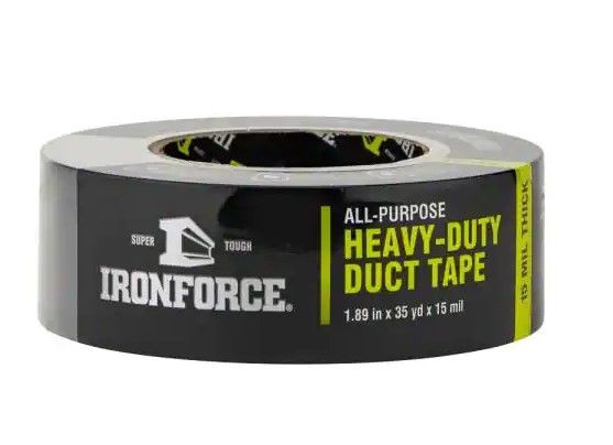 Photo 1 of ** SETS OF 2**
1.89 in. x 35 yd. All-Purpose Heavy-Duty Duct Tape in Gray
