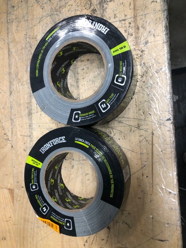 Photo 1 of ** SETS OF 2**
1.89 in. x 35 yd. All-Purpose Heavy-Duty Duct Tape in Gray