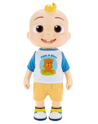 Photo 1 of CoComelon Deluxe Interactive JJ Doll Plush

