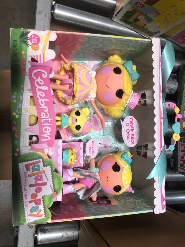 Photo 2 of Lalaloopsy Birthday Present Candle Slice O' Cake & Wishes Slice O' Cake 2pk

