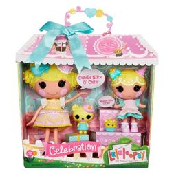 Photo 1 of Lalaloopsy Birthday Present Candle Slice O' Cake & Wishes Slice O' Cake 2pk

