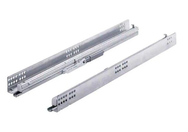 Photo 1 of 18 in. Full Extension Undermount Soft Close Drawer Slide Set 1-Pair (2 Pieces)
