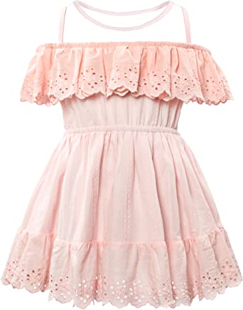 Photo 1 of CIELARKO Girls Dress Summer Mesh Sleeveless Children Dresses- SIZE 2T-3T