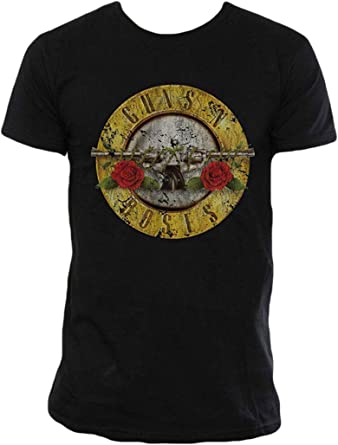 Photo 1 of Bravado Guns N Roses Distressed Bullet T-Shirt, S
