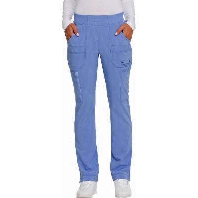 Photo 1 of Dickies Women's Advance Tapered Leg Scrub Pants - Ceil Blue, Size S
