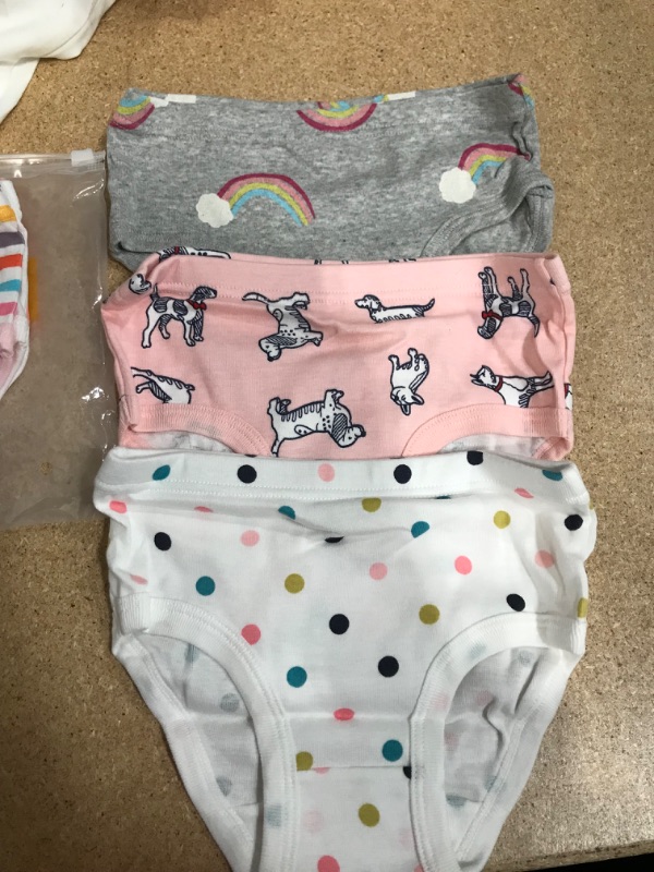 Photo 2 of Boboking Baby Soft Cotton Underwear Girls' Briefs, 3-4T (6 pk)