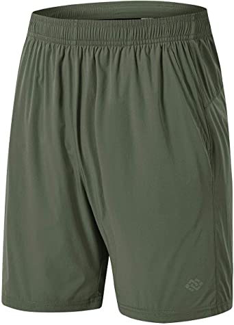 Photo 1 of MoFiz Men's Running Shorts Workout Jogger Training Shorts Quickly Dry Active Shorts with Zip Pockets
size 2Xl