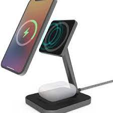 Photo 1 of 2-in-1 Magnetic Wireless Charger Station, 15W Fast Wireless Charging Stand 