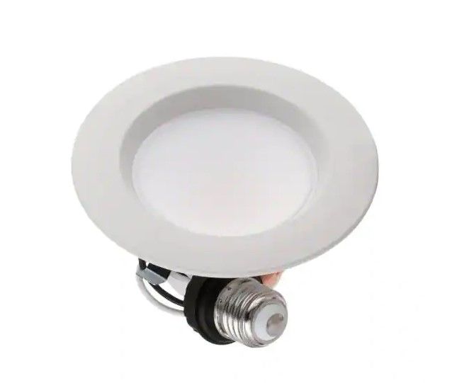 Photo 1 of 
Commercial Electric
4 in. Color Temperature Selectable Integrated LED Recessed Trim (4-Pack)