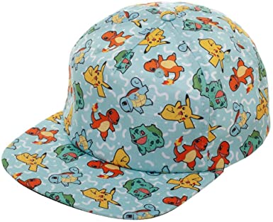 Photo 1 of Bioworld Pokemon Character Sublimated Snapback Hat
