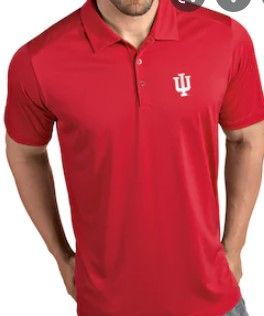 Photo 1 of Champion Athletic Polo Shirt IU Red Medium 