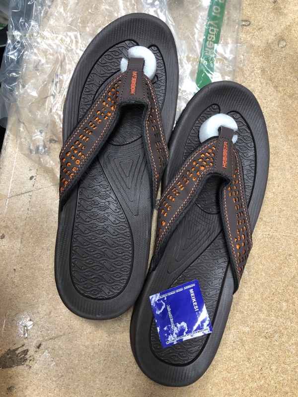 Photo 2 of GUBARUN Mens Sport Flip Flops Comfort Casual Thong Sandals Outdoor- SIZE 11