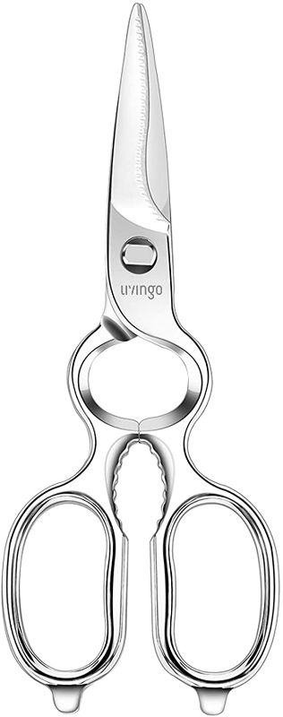 Photo 1 of Kitchen Forged Shears Heavy Duty Come Apart Ultra Sharp Multi-function Stainless Steel Scissors Bottle Opener, Nut Cracker 7.8