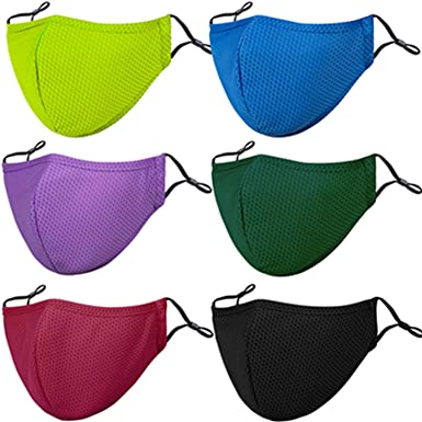 Photo 1 of Cloth Face Masks Reusable Washable Adjustable/6PC- FOR KIDS 