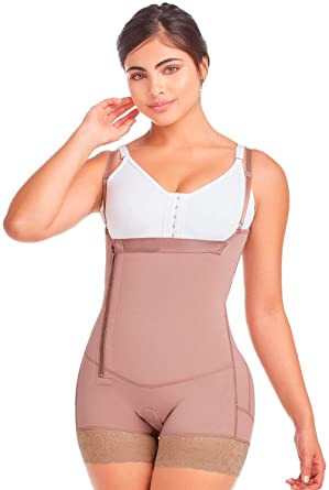 Photo 1 of DELIÉ by Fajas DPrada 09046 Fajas Colombianas Postpartum Girdle Full Body Shaper for Women- SMALL 
