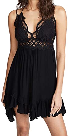 Photo 1 of Free People Women's Adella Slip Dress-LARGE
