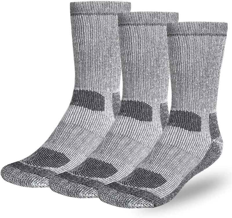 Photo 1 of Buttons & Pleats Wool Socks for Men & Women 80% Merino Thermal Warm Cozy Winter Boot Sock
