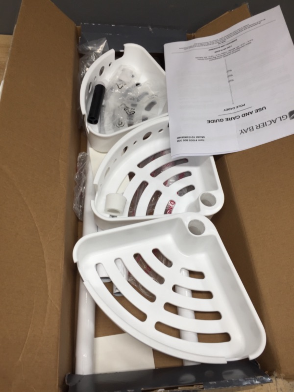 Photo 2 of 3-Tier Corner Caddy in White