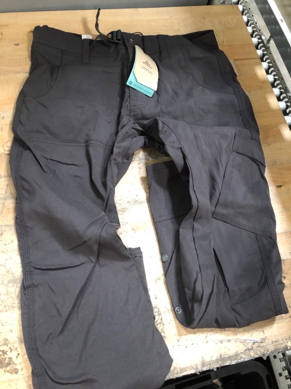 Photo 2 of PrAna Men's Apparel Stretch Zion Straight Pant - Men's Charcoal 30" X 30"