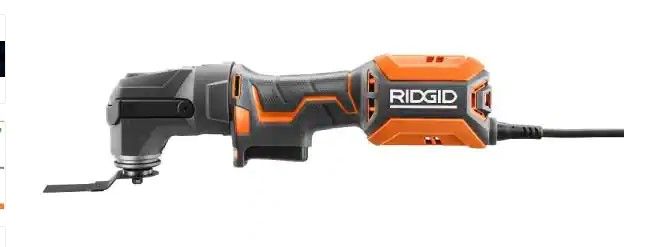 Photo 1 of 
RIDGID
4 Amp Corded Oscillating Multi-Tool