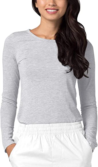 Photo 1 of Adar Underscrubs for Women - Long Sleeve Underscrub Comfort Tee
