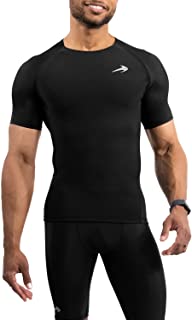 Photo 1 of CompressionZ Men's Short Sleeve Compression Shirt - Athletic Base Layer SIZE M 