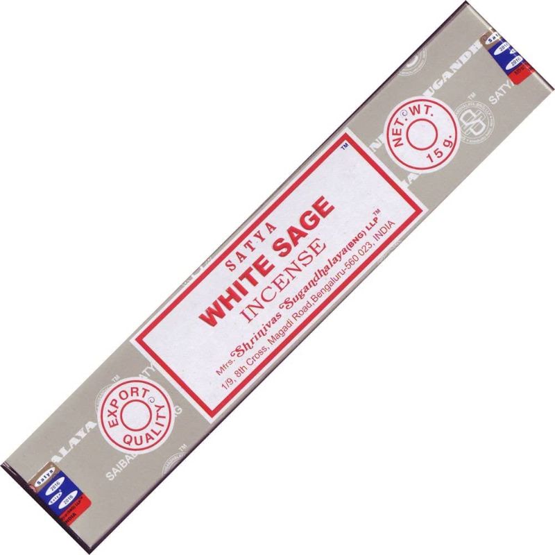 Photo 1 of  3 PACKS Satya White Sage Incense Sticks 