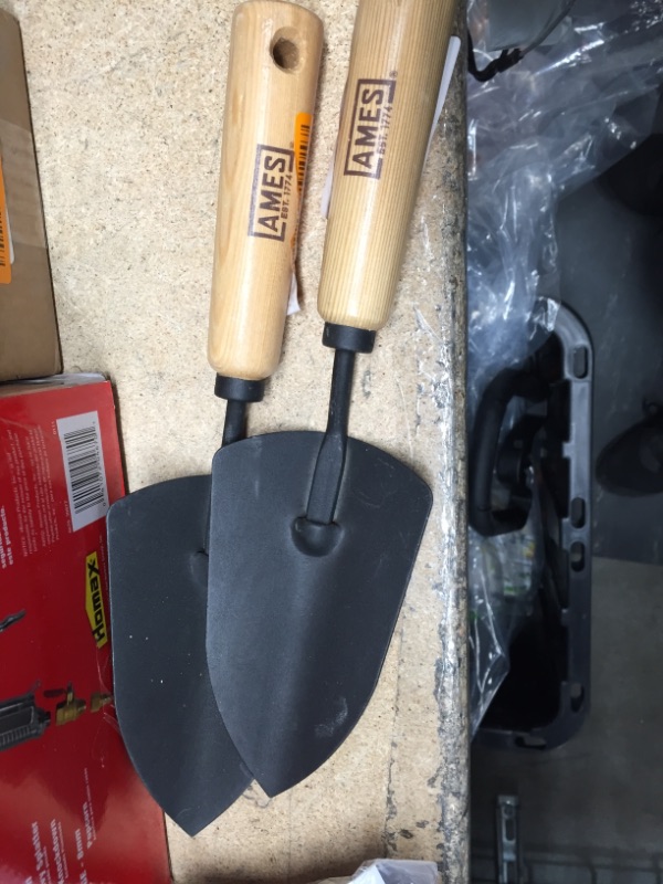 Photo 2 of 2 AMES-True Temper 34925669 2446100 Hand Trowel with Wood Handle