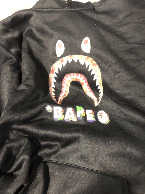 Photo 3 of ***STOCK PHOTO FOR REFERENCE ONLY***
Bape Shark Hoodie Pants Suits, 2-pc SIZE 3XL