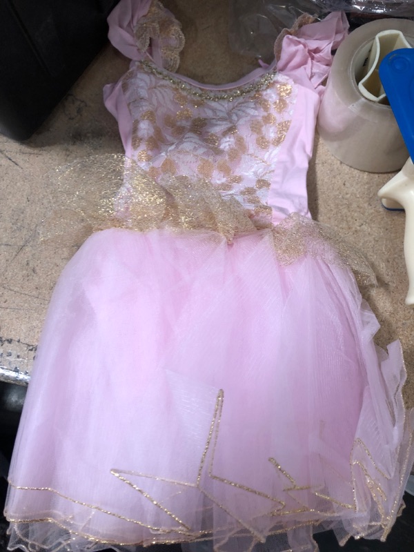 Photo 3 of Little Girls' Leotards Ballet Dance Tutu Dress, Ballerina Costumes for KidsMEDIUM 