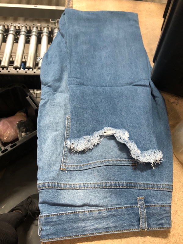 Photo 2 of ** NO STOCK PHOTO***
Women's Distressed Slim Denim Ripped Pencil Jeans SIZE XXL