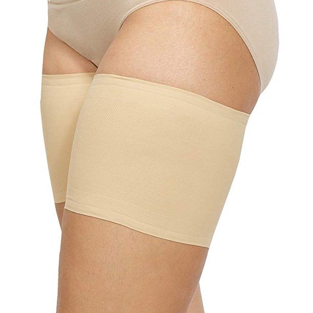 Photo 1 of Bandelettes Elastic Anti-Chafing Thigh Bands - Prevent Thigh Chafing - Beige Unisex - Size C
25"-26"