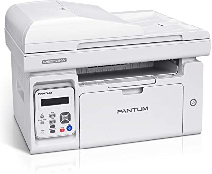 Photo 1 of All in One Laser Printer Scanner Copier with Auto Document Feeder, Wireless Multifunction Black and White Laser Printer, Pantum M6552NW(W4G61A) White
