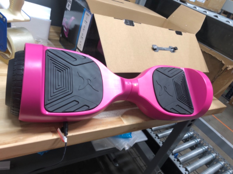 Photo 1 of *SEE NOTES** Hover-1 Drive Electric Hoverboard | 7MPH Top Speed, 3 Mile Range, Long Lasting Lithium-Ion Battery, 6HR Full-Charge, Path Illuminating LED Lights Pink