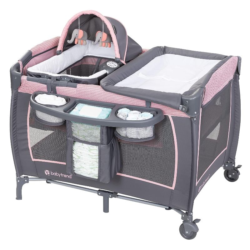 Photo 1 of Baby Trend Lil' Snooze Deluxe III, Cozy Pink
