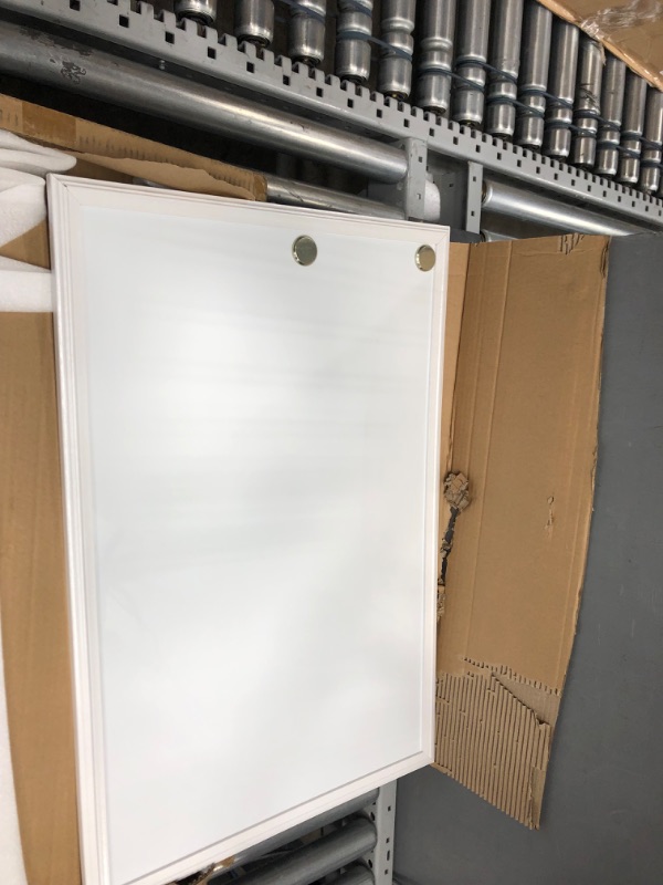 Photo 1 of U Brands Magnetic Dry Erase Board, 20 x 30 Inches, White Wood Frame (2071U00-01) 20'' x 30''