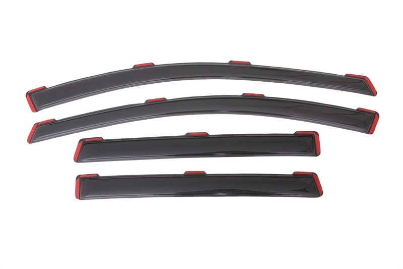 Photo 1 of 194383 2013-2015 Ford Escape in-Channel Ventvisor Rainguard - Smoke, 4 Pieces
