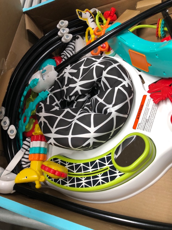 Photo 2 of Fisher-Price Animal Wonders Jumperoo Rotating Seat with Toys (FWY41)
