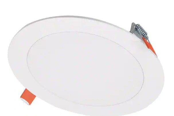 Photo 1 of 
HLBSL 6 in. Color Selectable New Construction or Remodel Canless Recessed Integrated LED Kit 2 pack