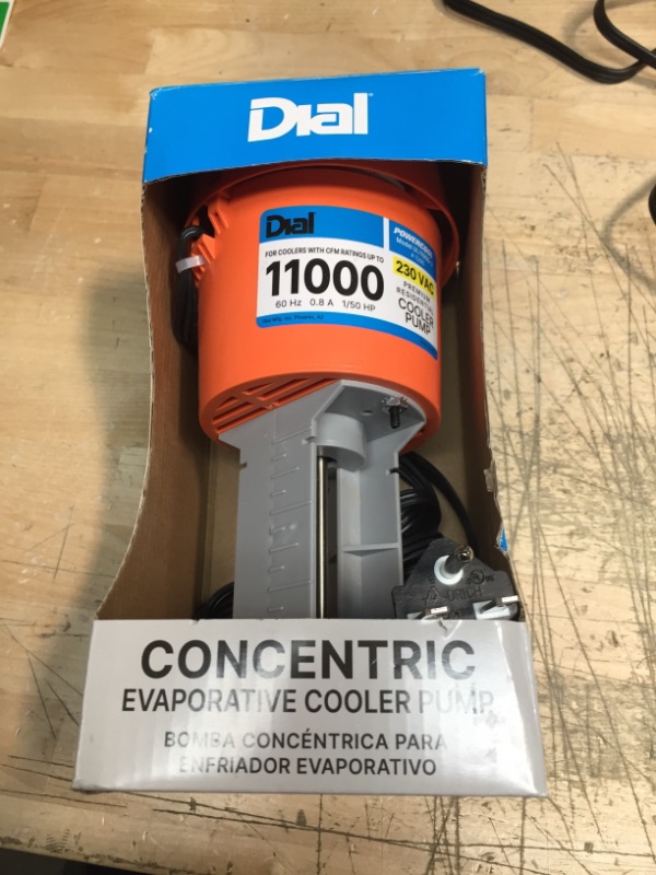 Photo 2 of 
DIAL
UL11000 230-Volt Premium Evaporative Cooler Pump