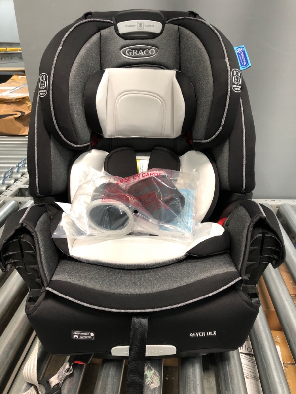 Photo 2 of Graco 4Ever DLX 4 in 1 Car Seat, Infant to Toddler Car Seat, with 10 Years of Use, Fairmont , 20x21.5x24 Inch (Pack of 1)
